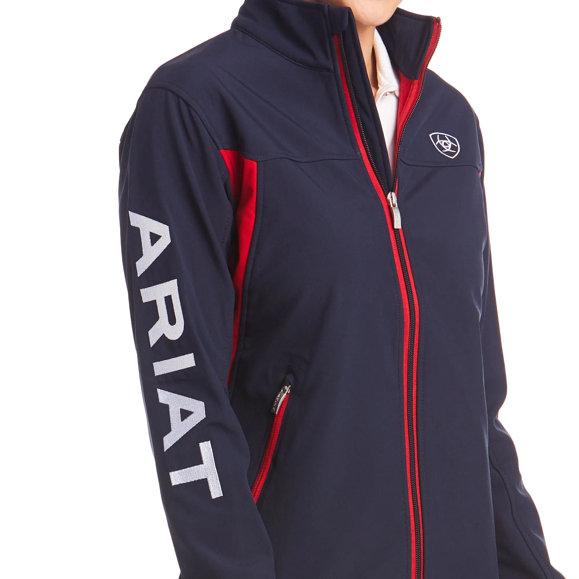 Ariat Womens New Team Softshell Jacket Navy