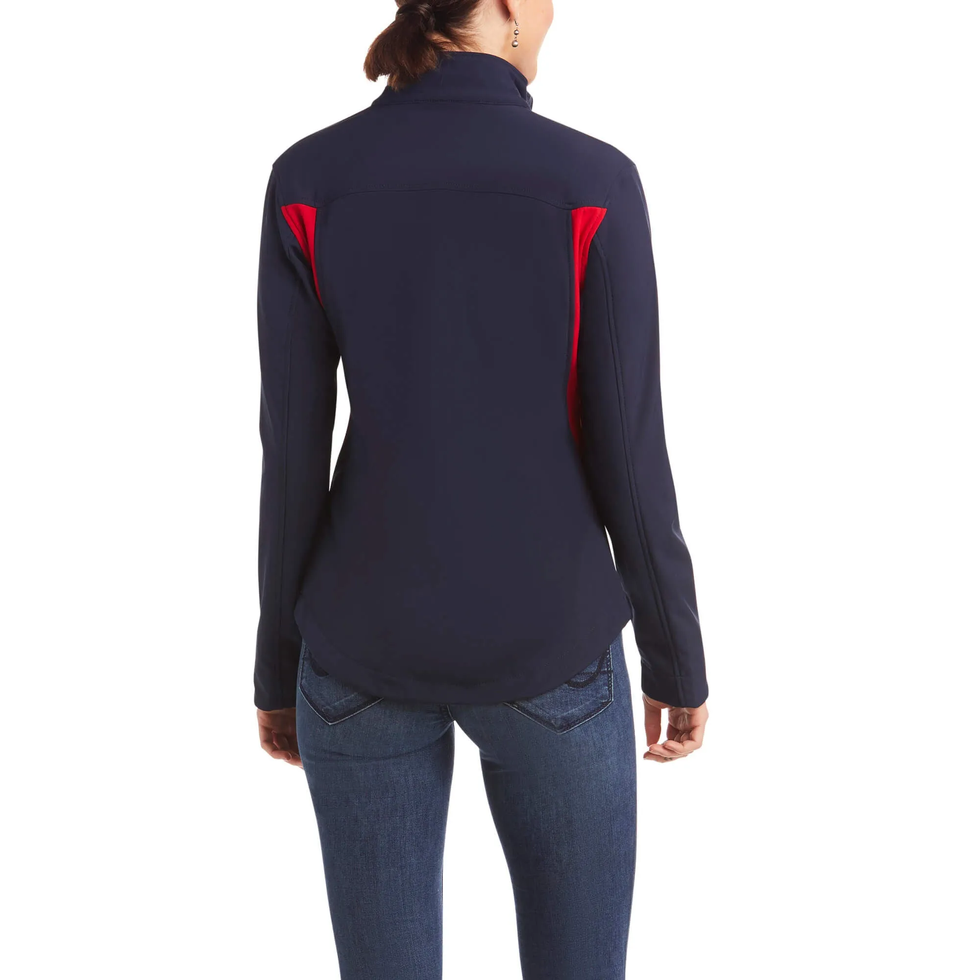 Ariat Womens New Team Softshell Jacket Navy