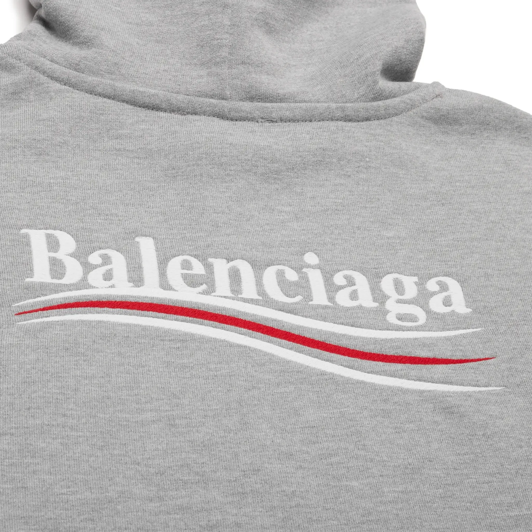 Balenciaga Political Grey Hoodie