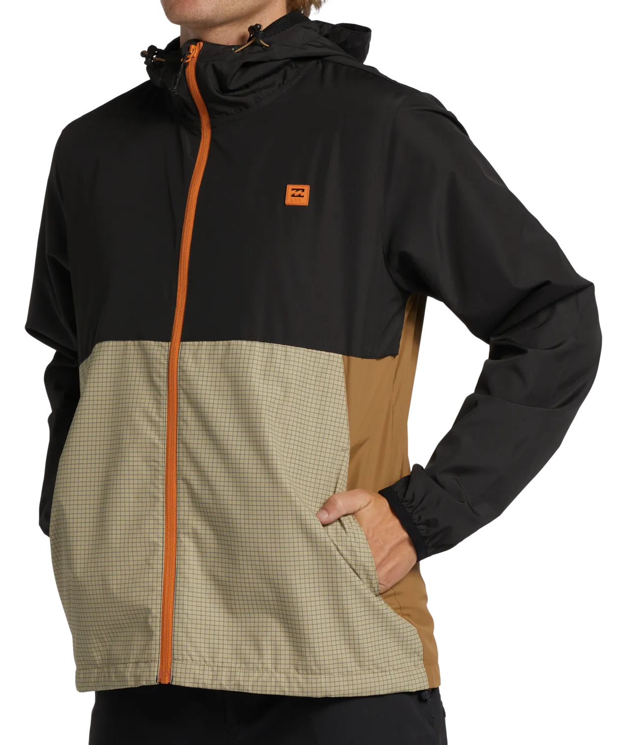 Billabong Transport Windbreaker Jacket-Clay