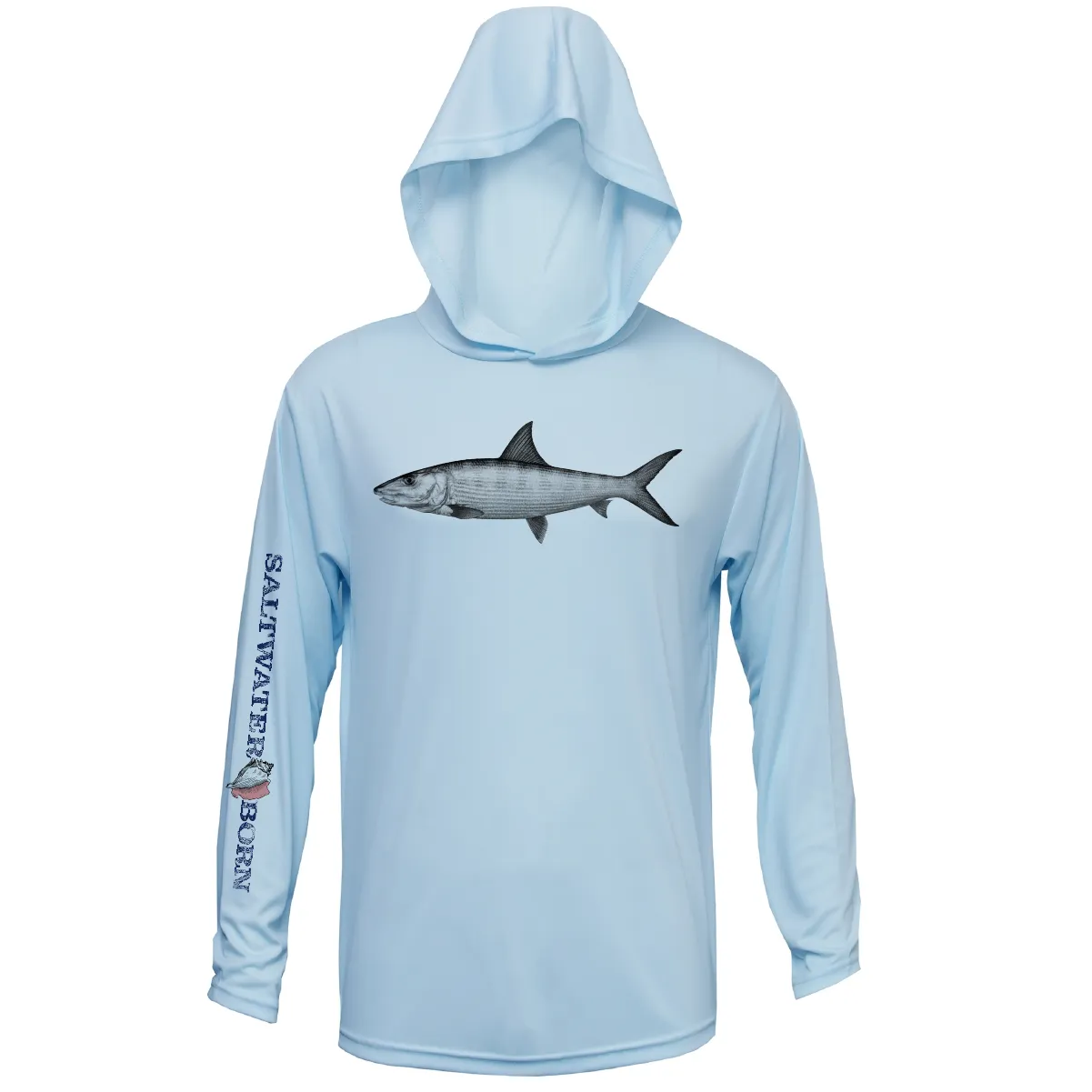 Bonefish Boys Long Sleeve UPF 50  Dry-Fit Hoody