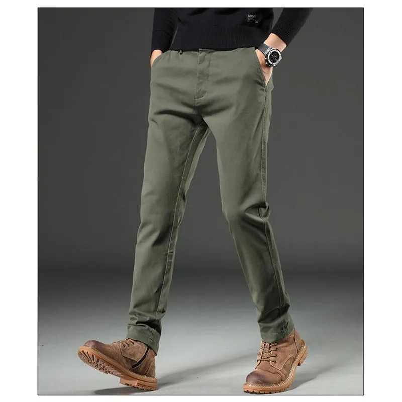 Business Versatile Anti-Static Solid Color Pants