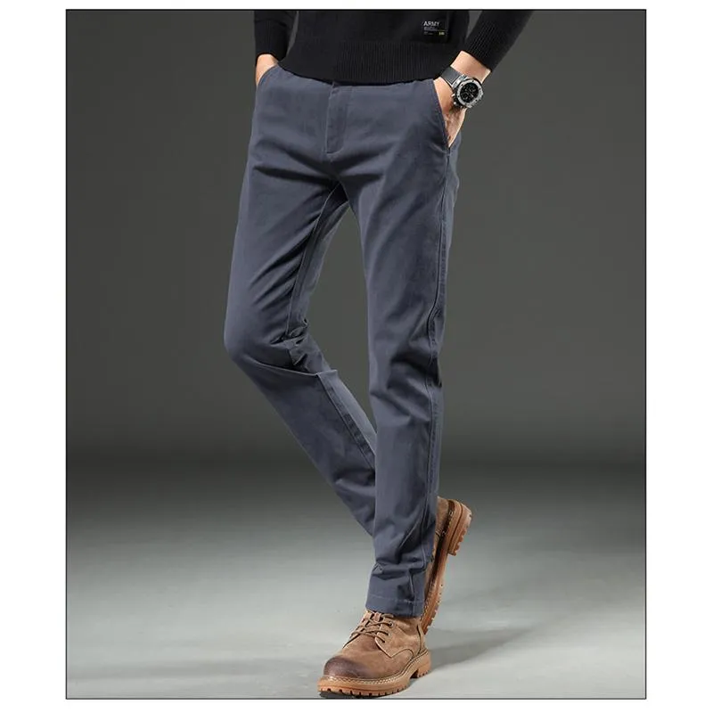 Business Versatile Anti-Static Solid Color Pants