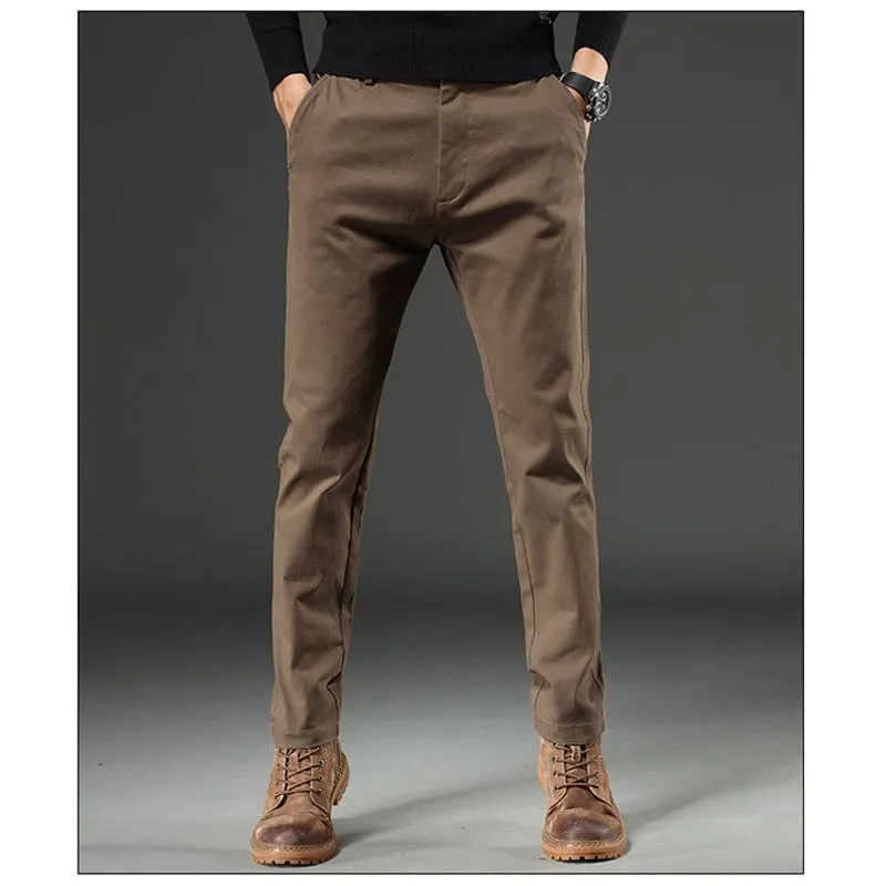 Business Versatile Anti-Static Solid Color Pants