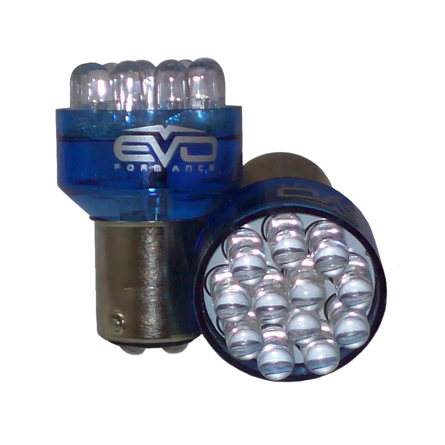 Cipa USA 93233 EVO Formance LED Replacement Bulb; 1157; Blue; Pair;