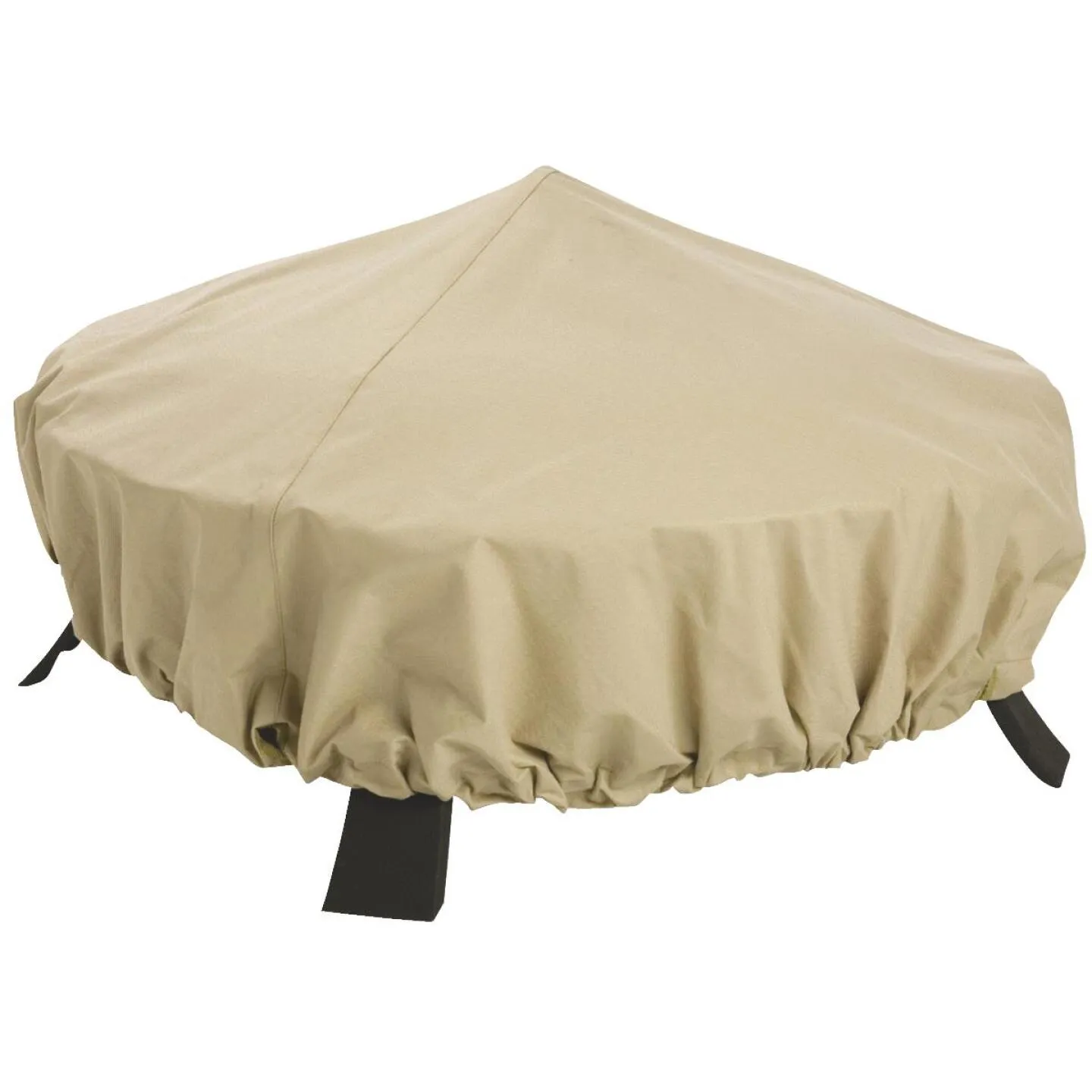 Classic Accessories 44 In. Dia. Tan Polyester / PVC Fire Pit Cover