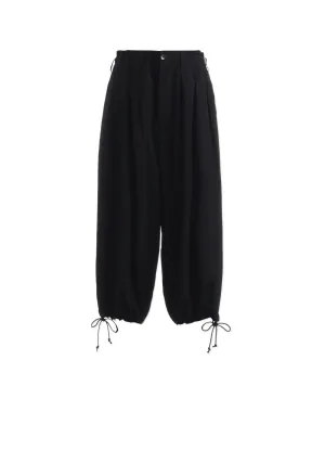 CREPE DE CHINE BALLOON PANTS