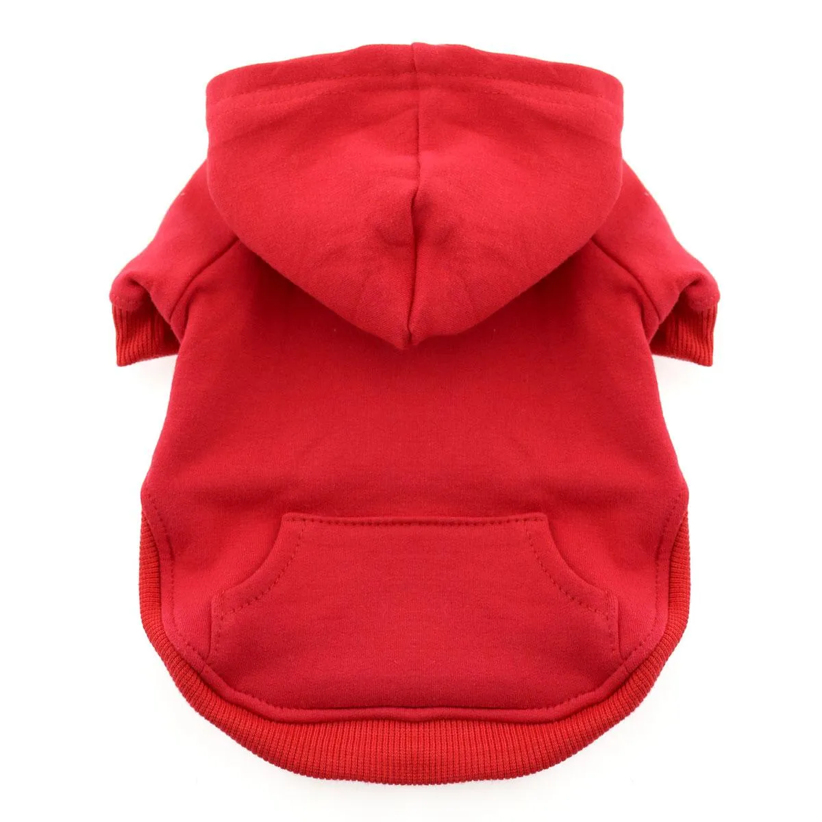 Dog Flex-fit Hoodies - Red XL (Customer Return)