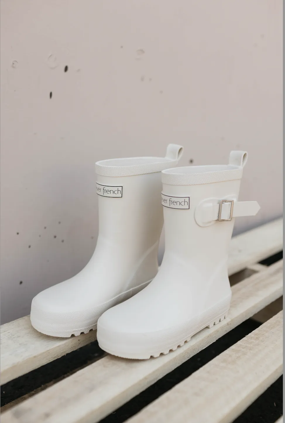 ff Rain Boots | Cream