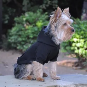 Flex-Fit Dog Hoodie - Black