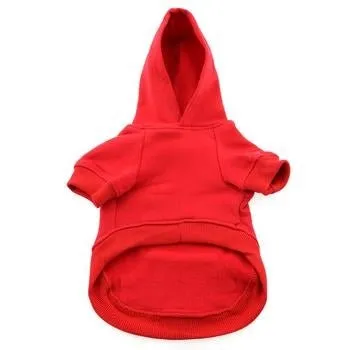 Flex-Fit Dog Hoodie - Red