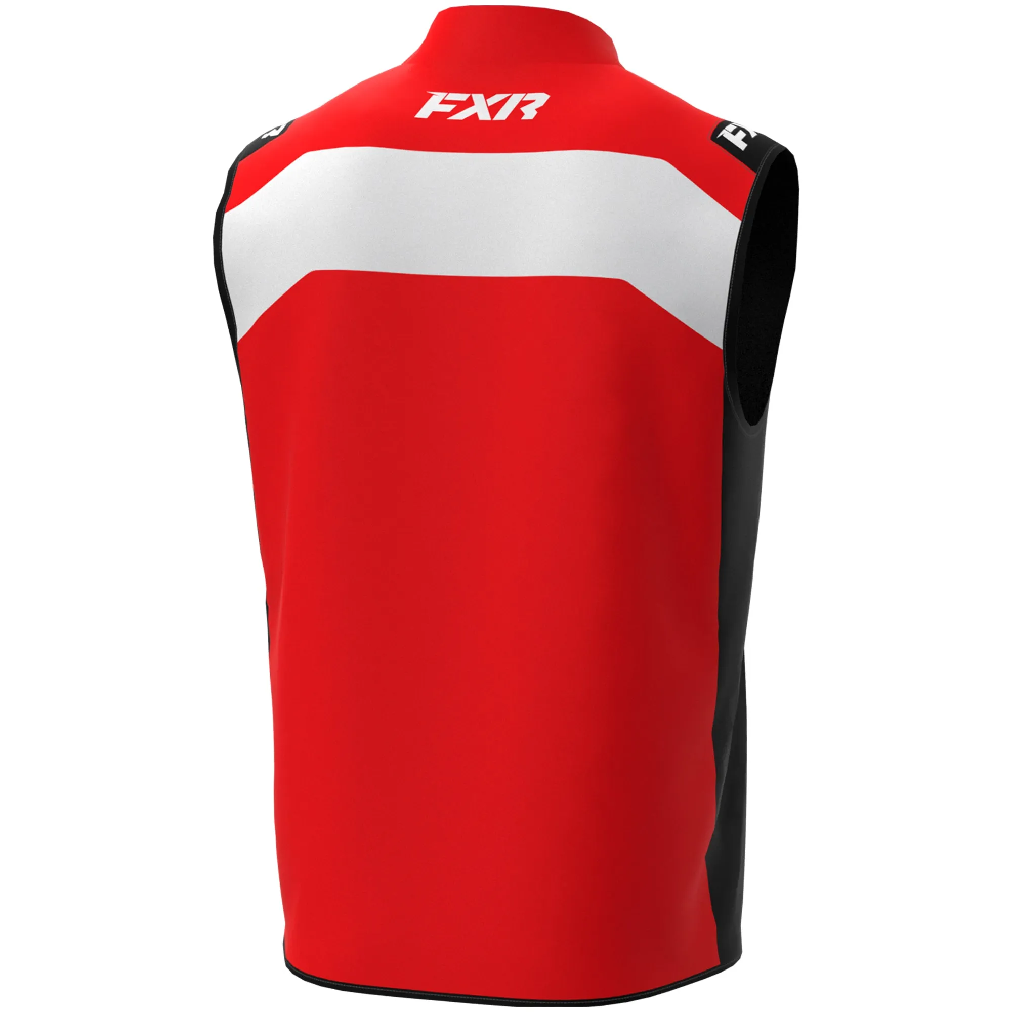 FXR  Mens Red Black RR MX Vest Breathable Mesh Back Lightweight Waterproof