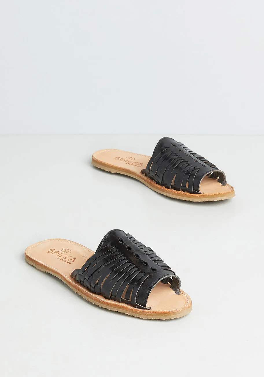 Haute For Huaraches Slide Sandal