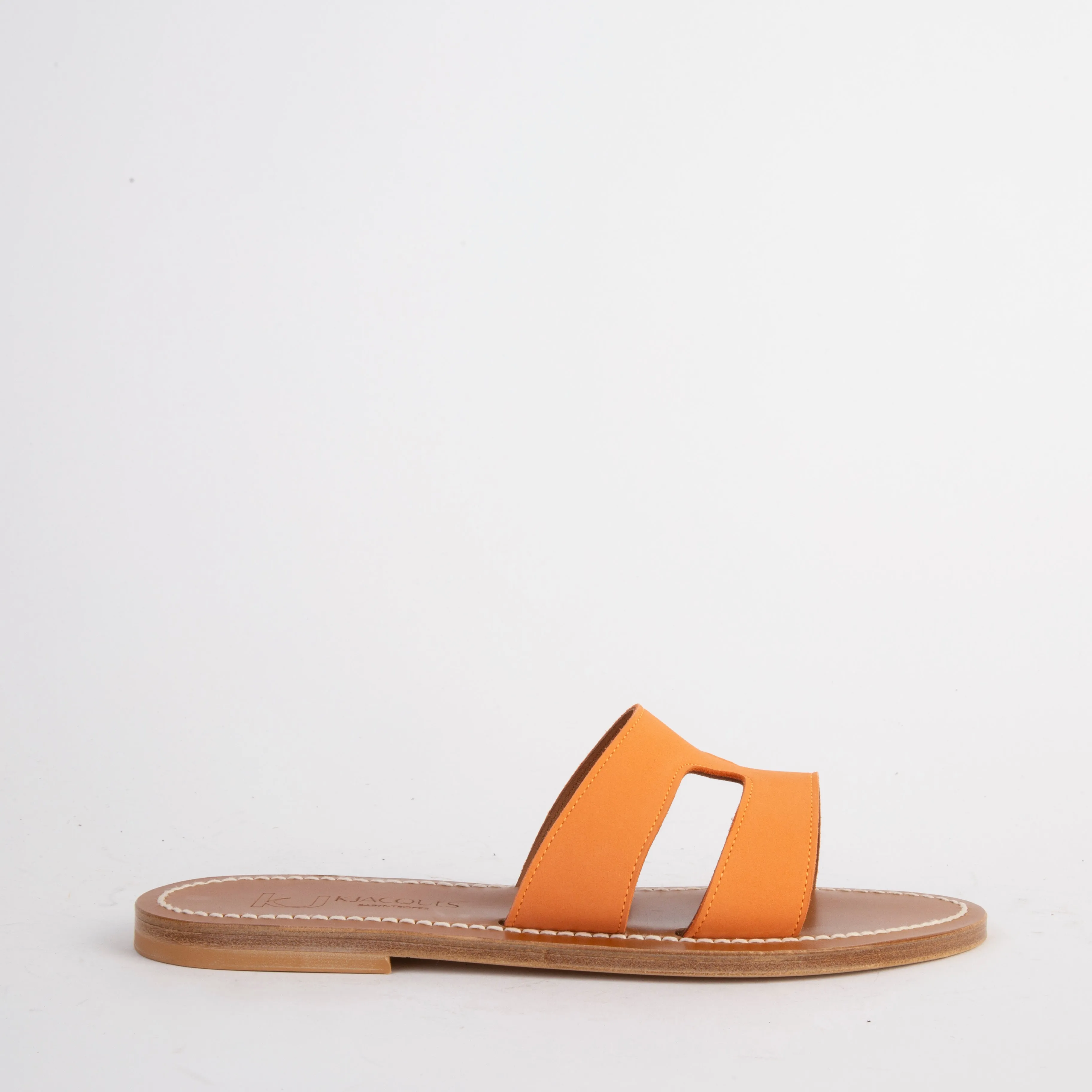 K.JACQUES SANDALS - MENANDRE - NABUK ORANGE