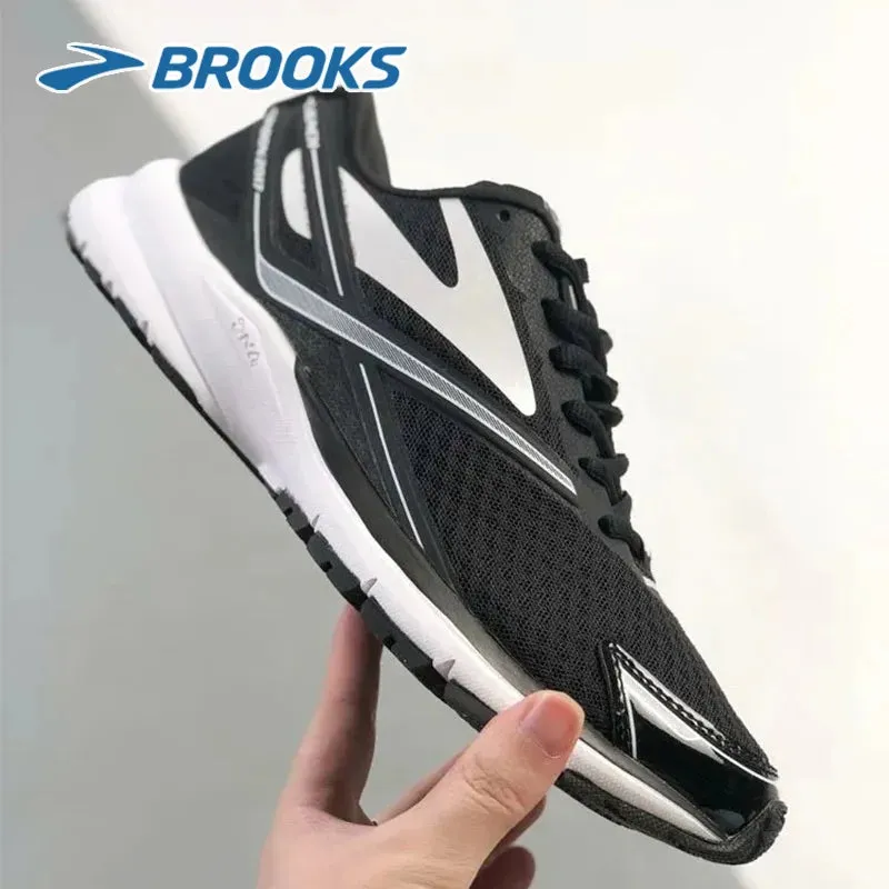 [Limited time sale] Brooks black sports shoes, outdoor jogging shoes, off-road climbing, breathable shock-absorbing casual shoes