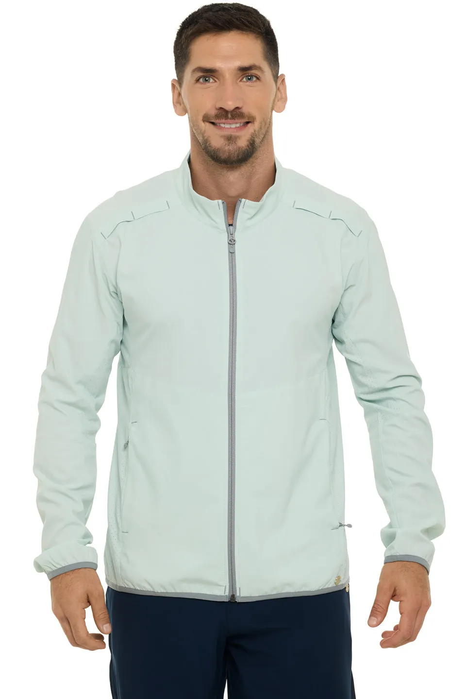 Men's Arcadian Packable Sunblock Jacket | Misty Aqua