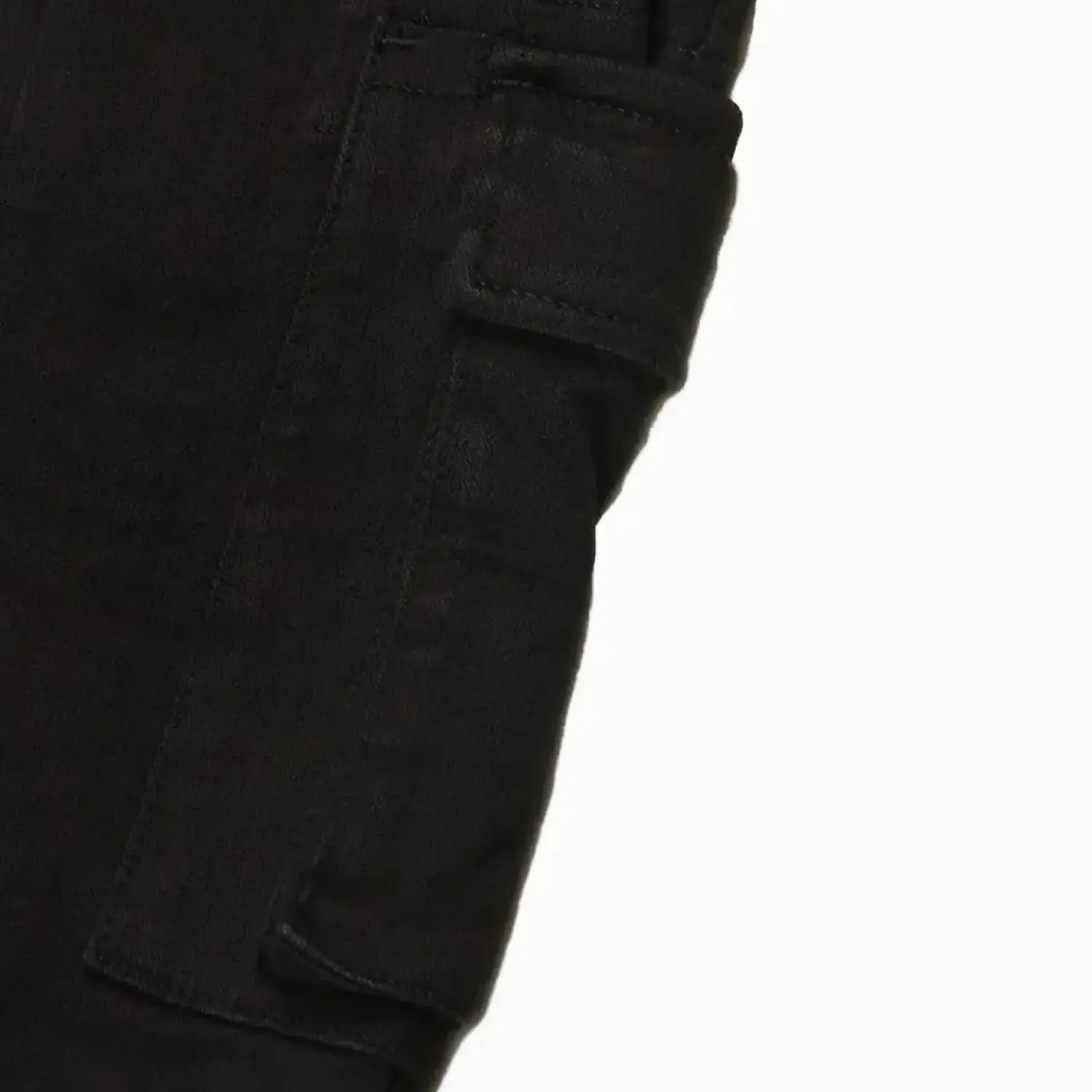 Men's General Black Washed Skinny Pant