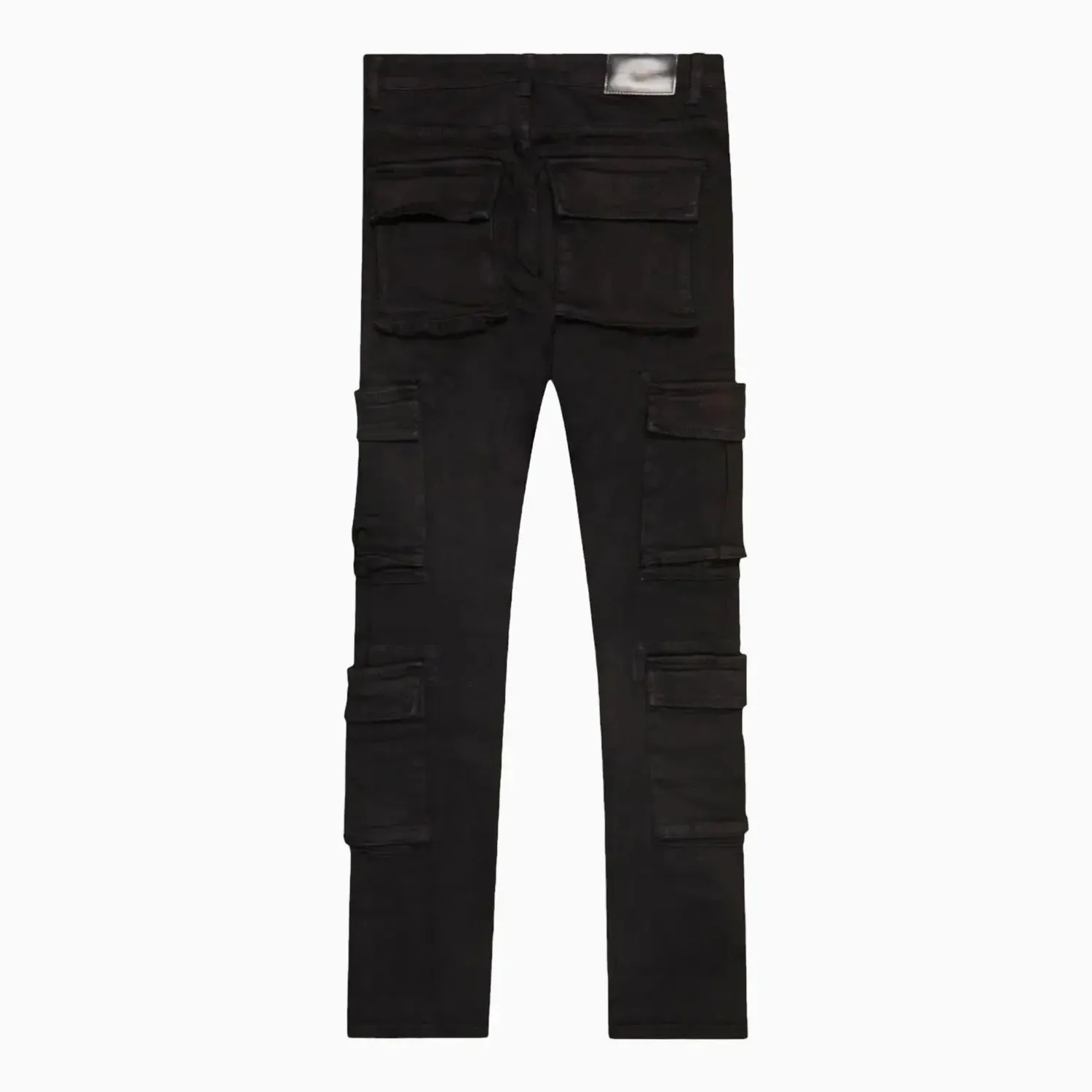 Men's General Black Washed Skinny Pant