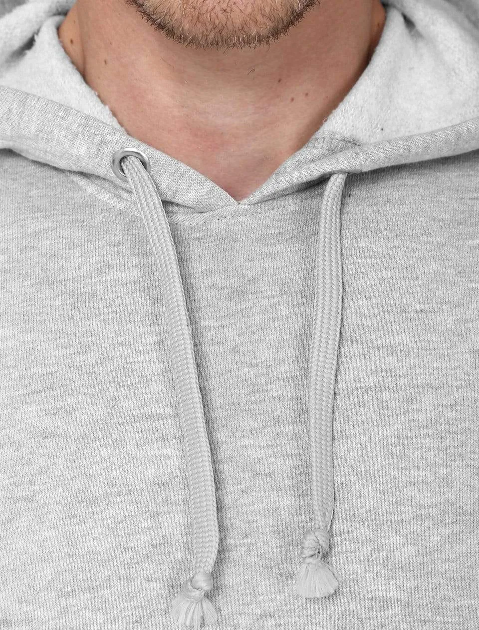 Men's Regular Fit Hooded Sweatshirt - Grey