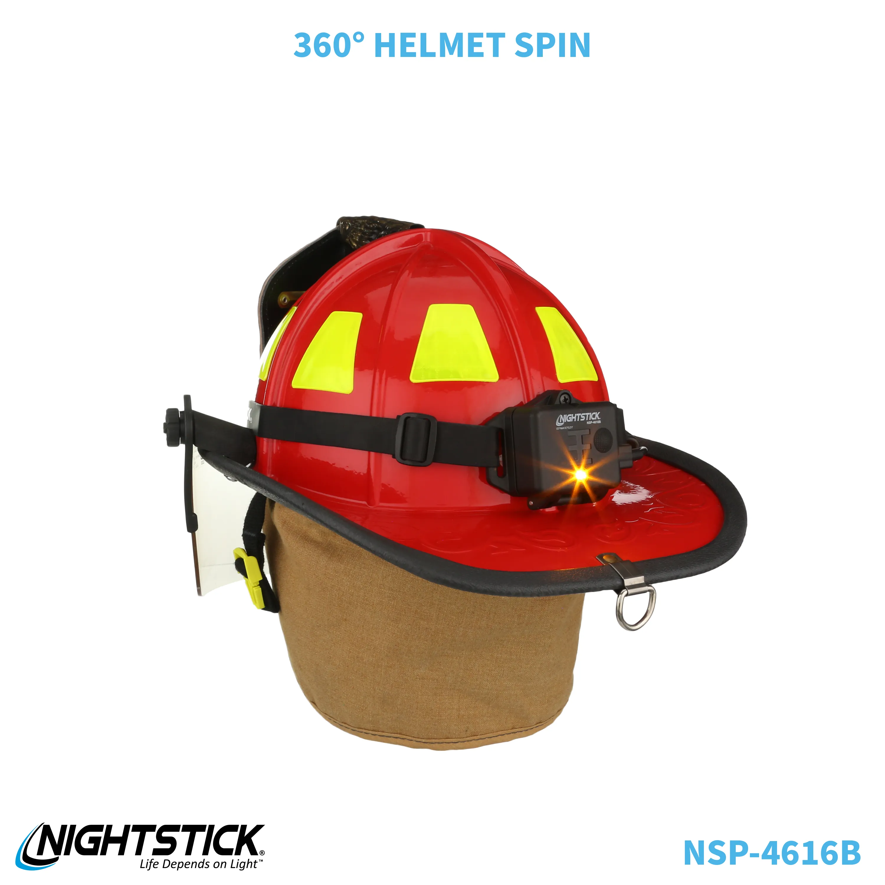 NSP-4616B: Low-Profile Dual-Light Headlamp