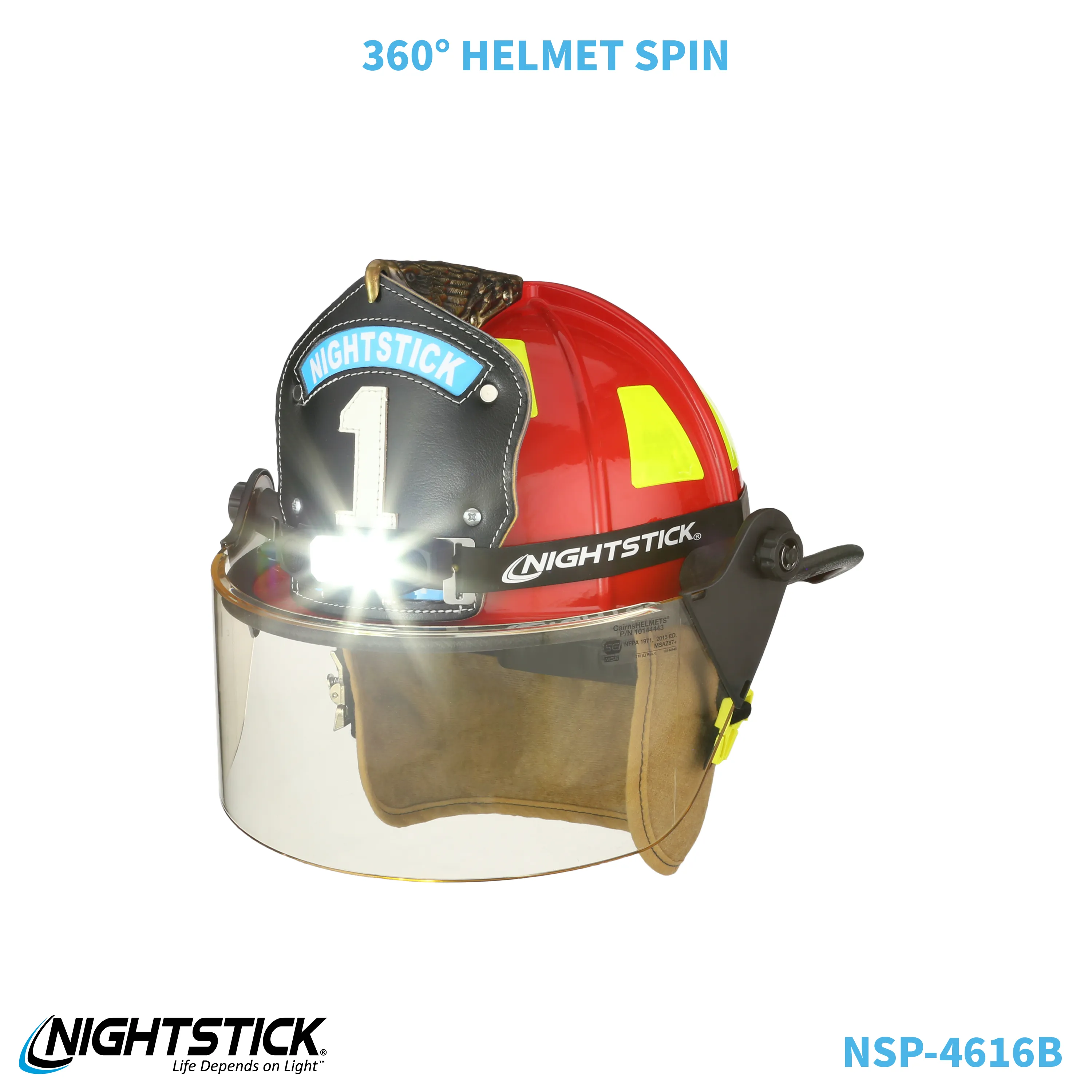 NSP-4616B: Low-Profile Dual-Light Headlamp