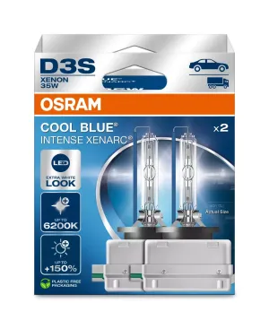 Osram D3S Cool Blue Intense Next Gen 66340CBN-2HB Duo box HID xenon bulbs