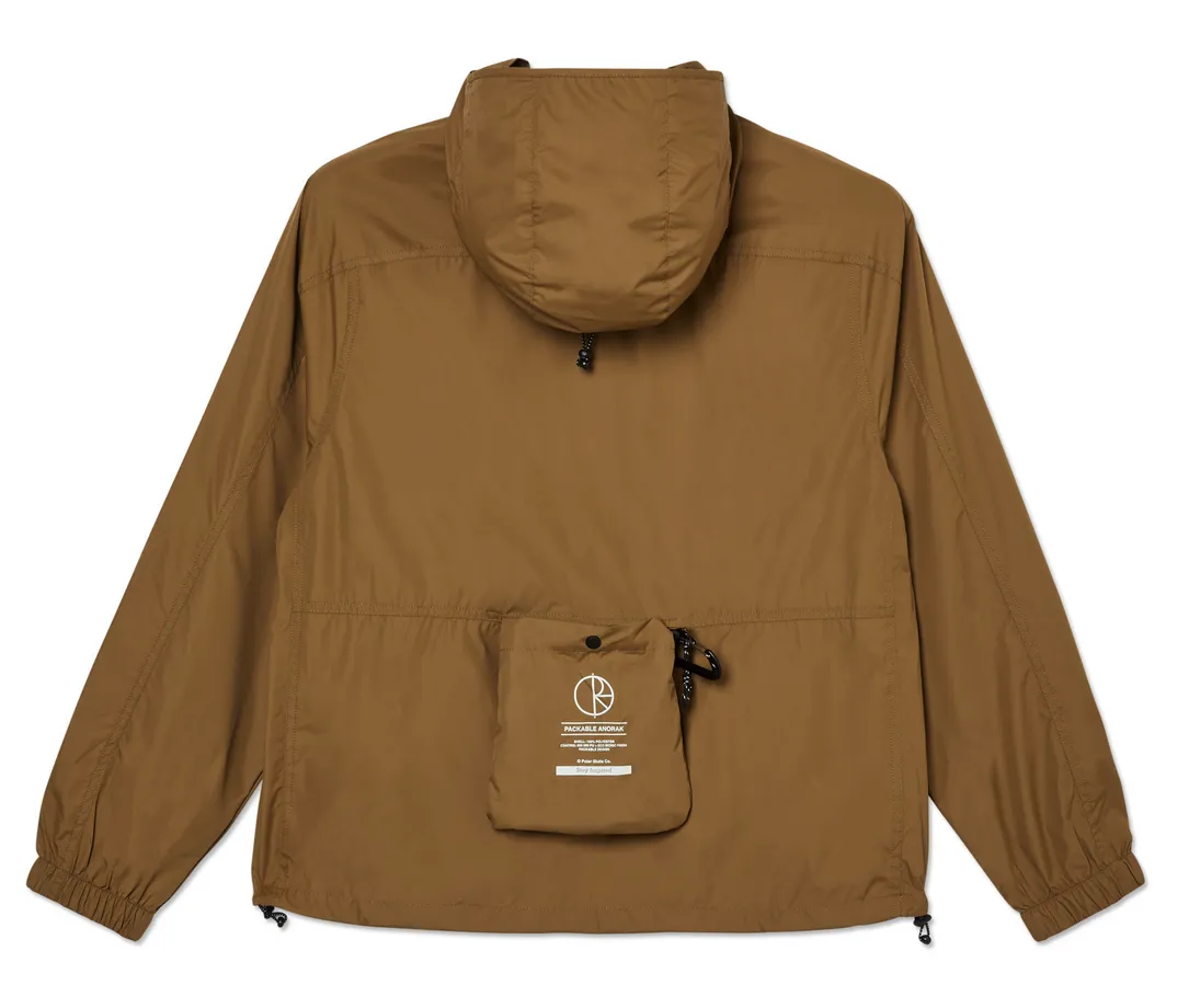 Polar Skate Co - Packable Anorak - Brass