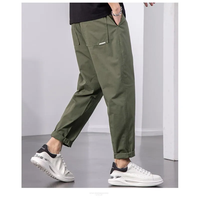 Retro Loose Fit Elite Chic Versatile Elasticity Pants