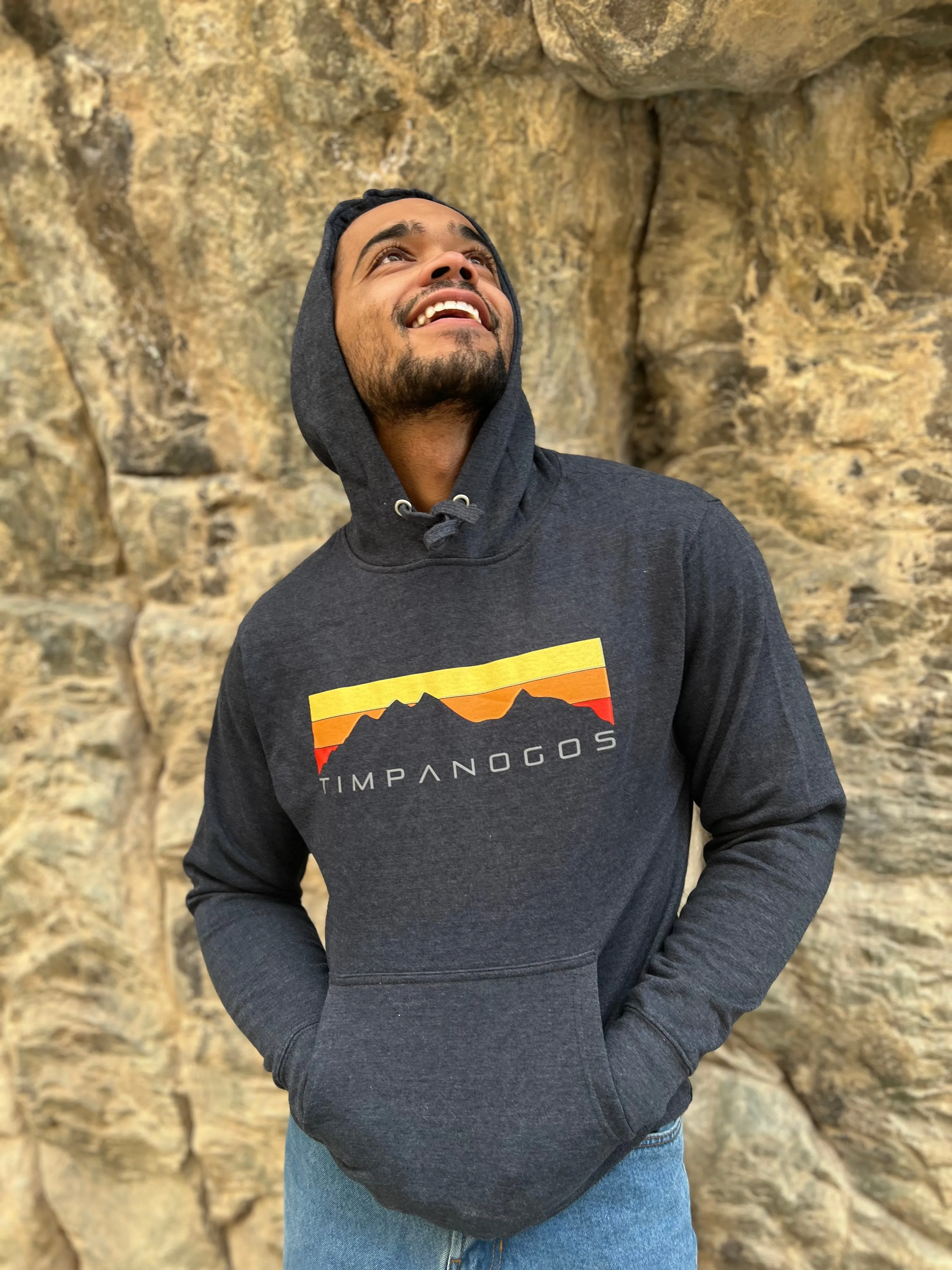 Retro Mountain Classic - Mountain Blend Hoodie