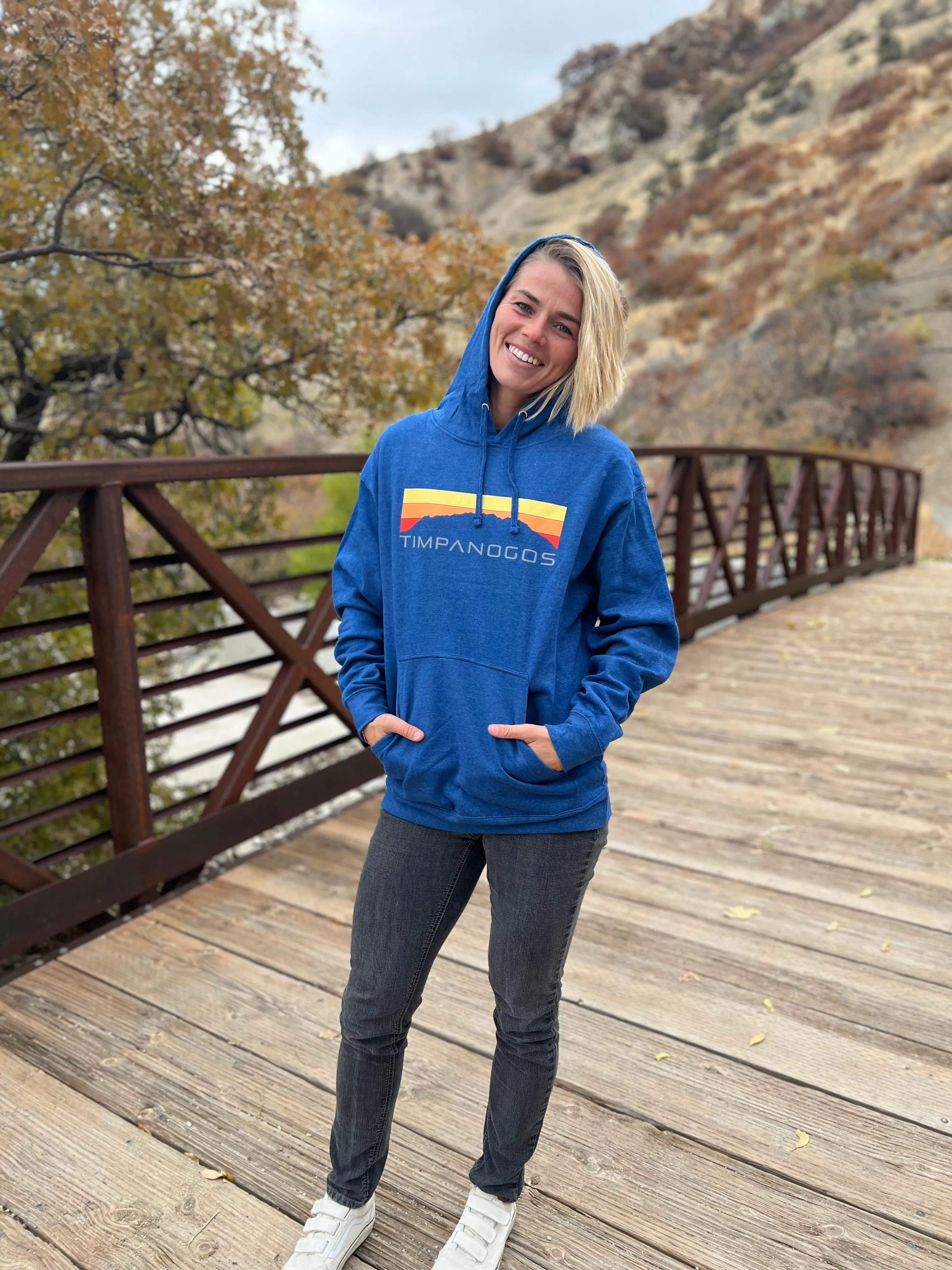 Retro Mountain Classic - Mountain Blend Hoodie