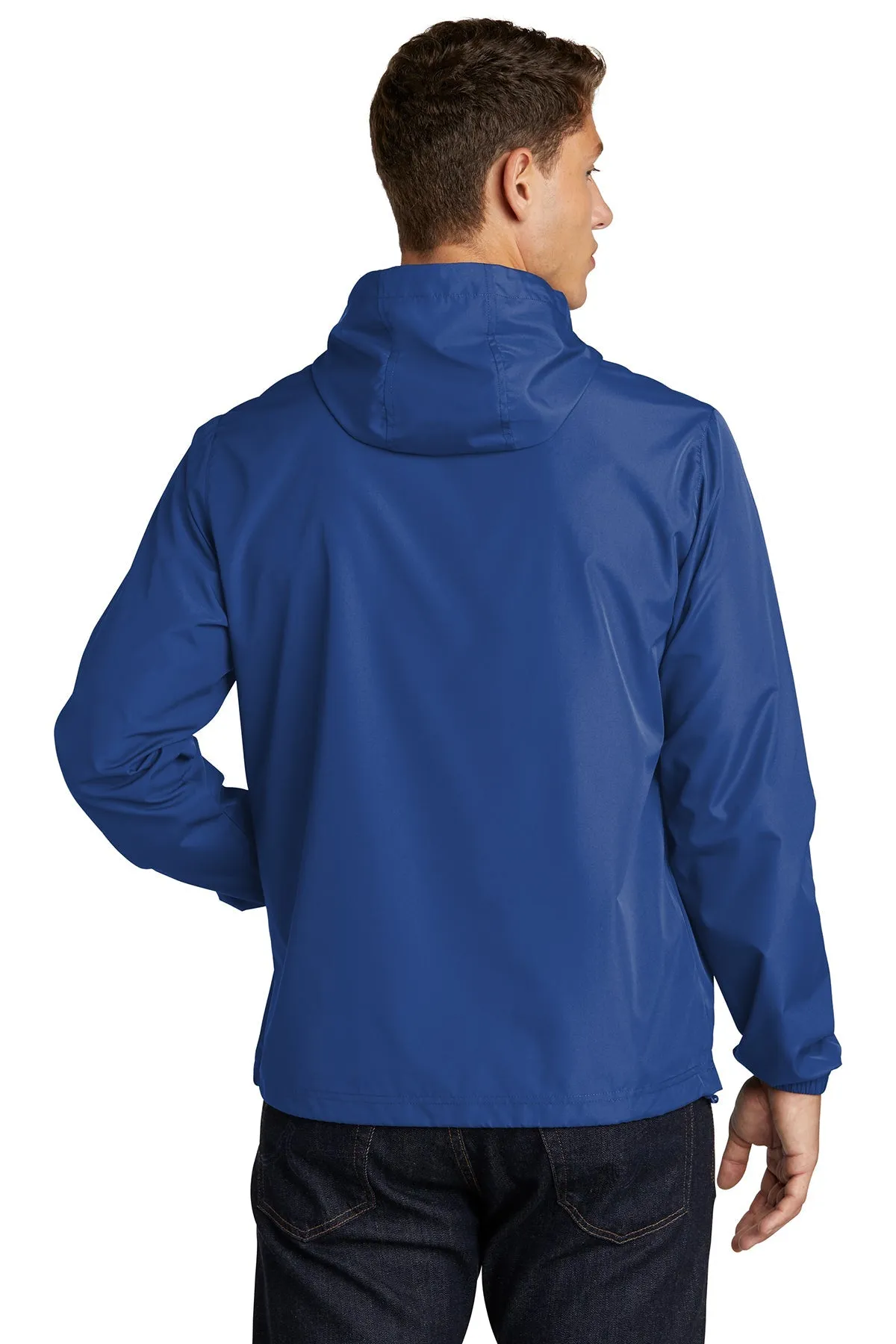 Sport-Tek Packable Custom Anorak Jackets, True Royal