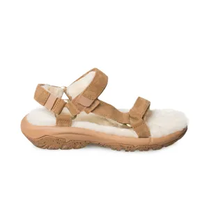 Teva Hurricane Shearling Pecan Sandals - Women's