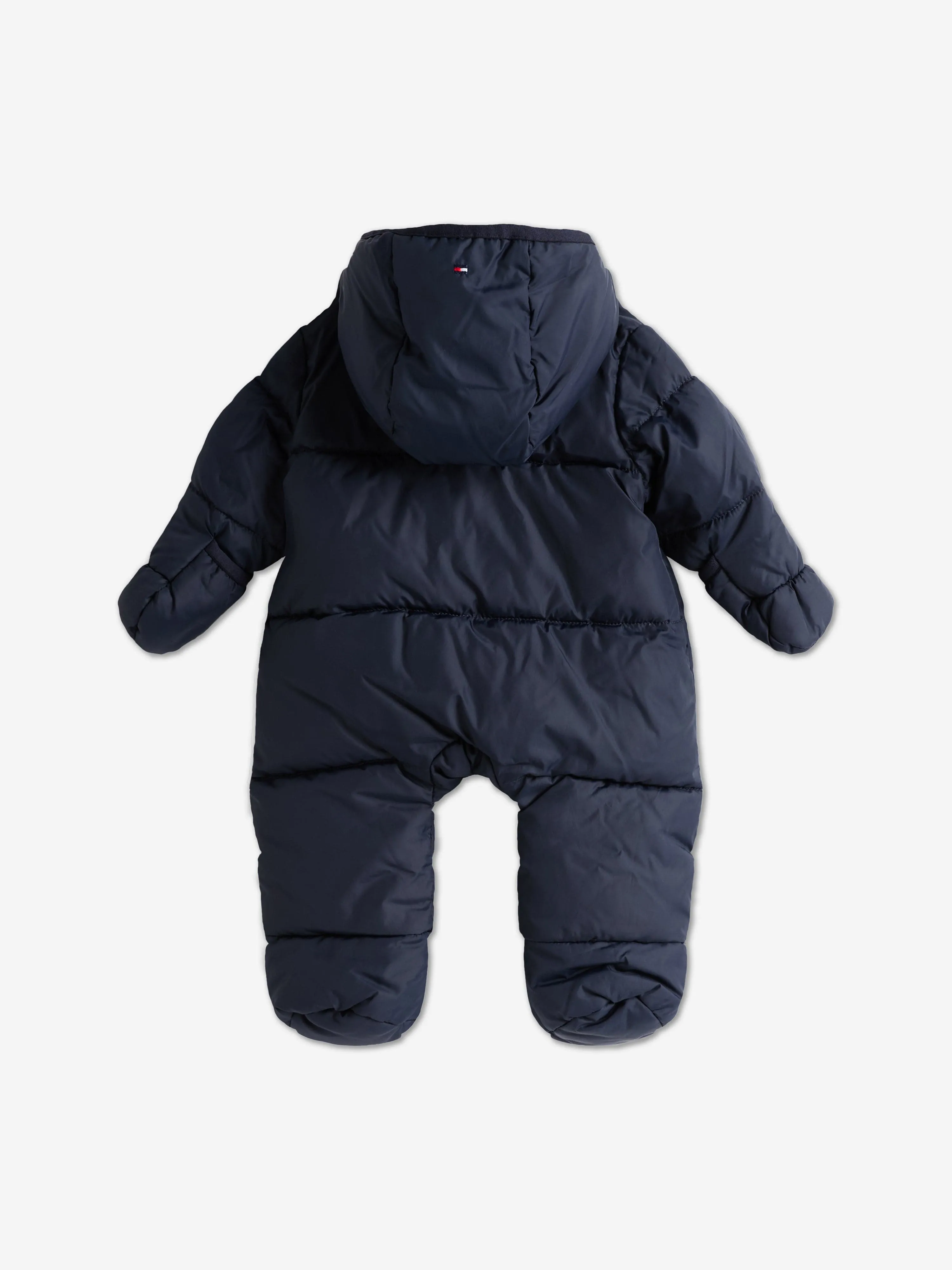 Tommy Hilfiger Baby Hooded Snowsuit in Navy