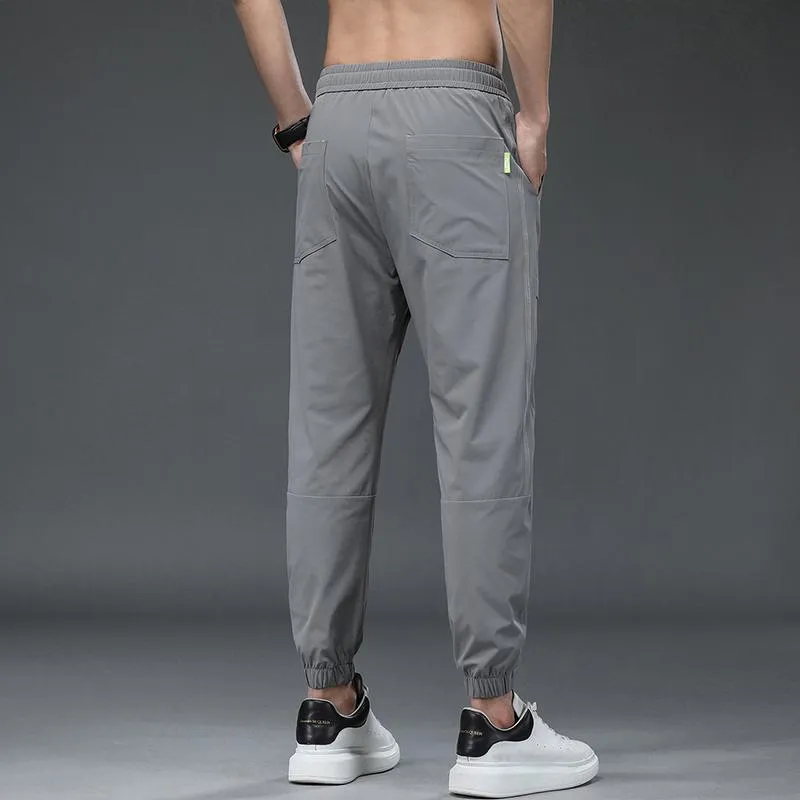 Versatile Elasticity Elastic Waist Pants