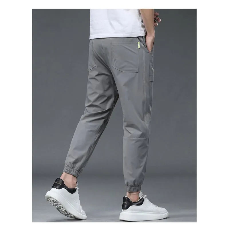 Versatile Elasticity Elastic Waist Pants