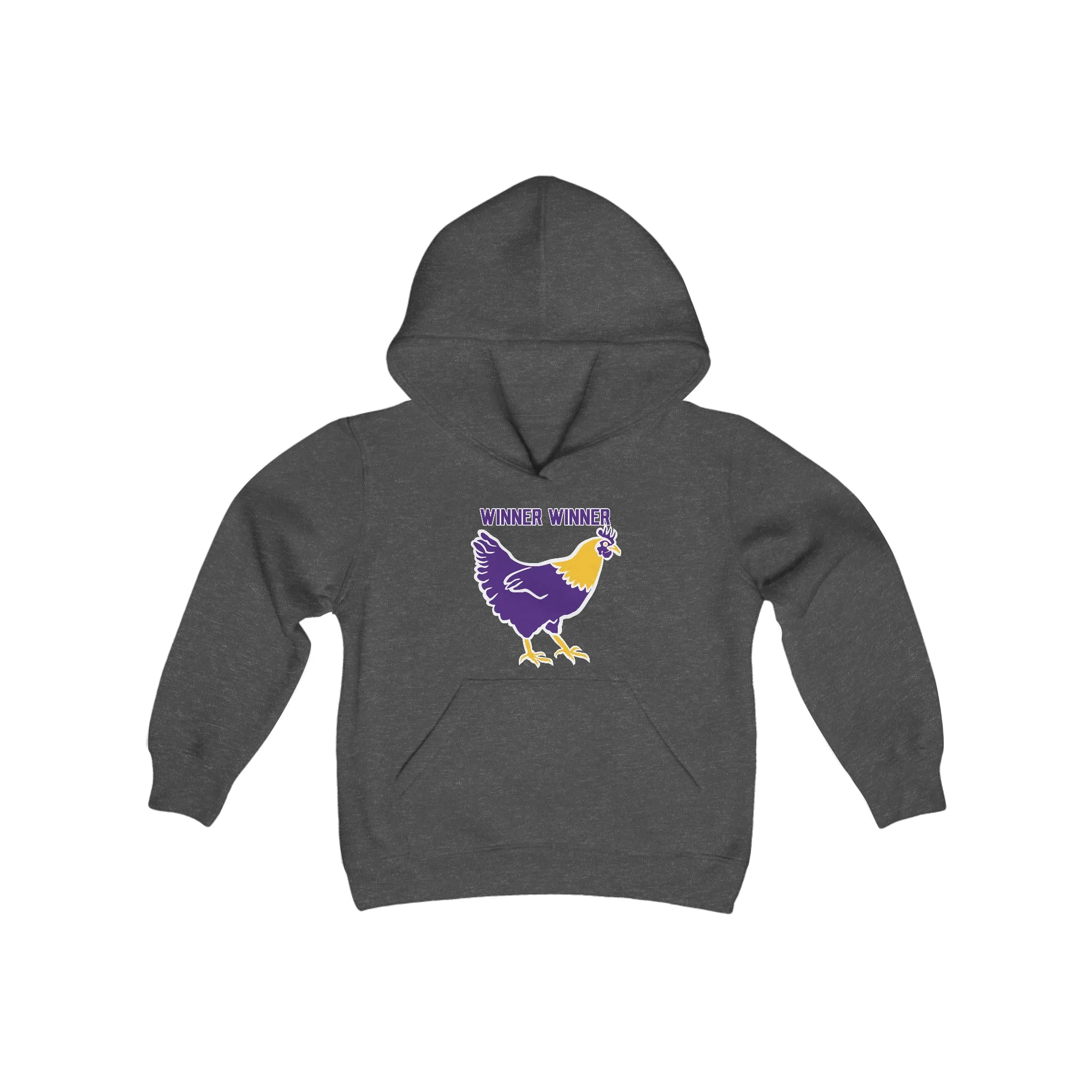 Youth Heavy Blend Hoodie - Winner Winner Chicken Dinner