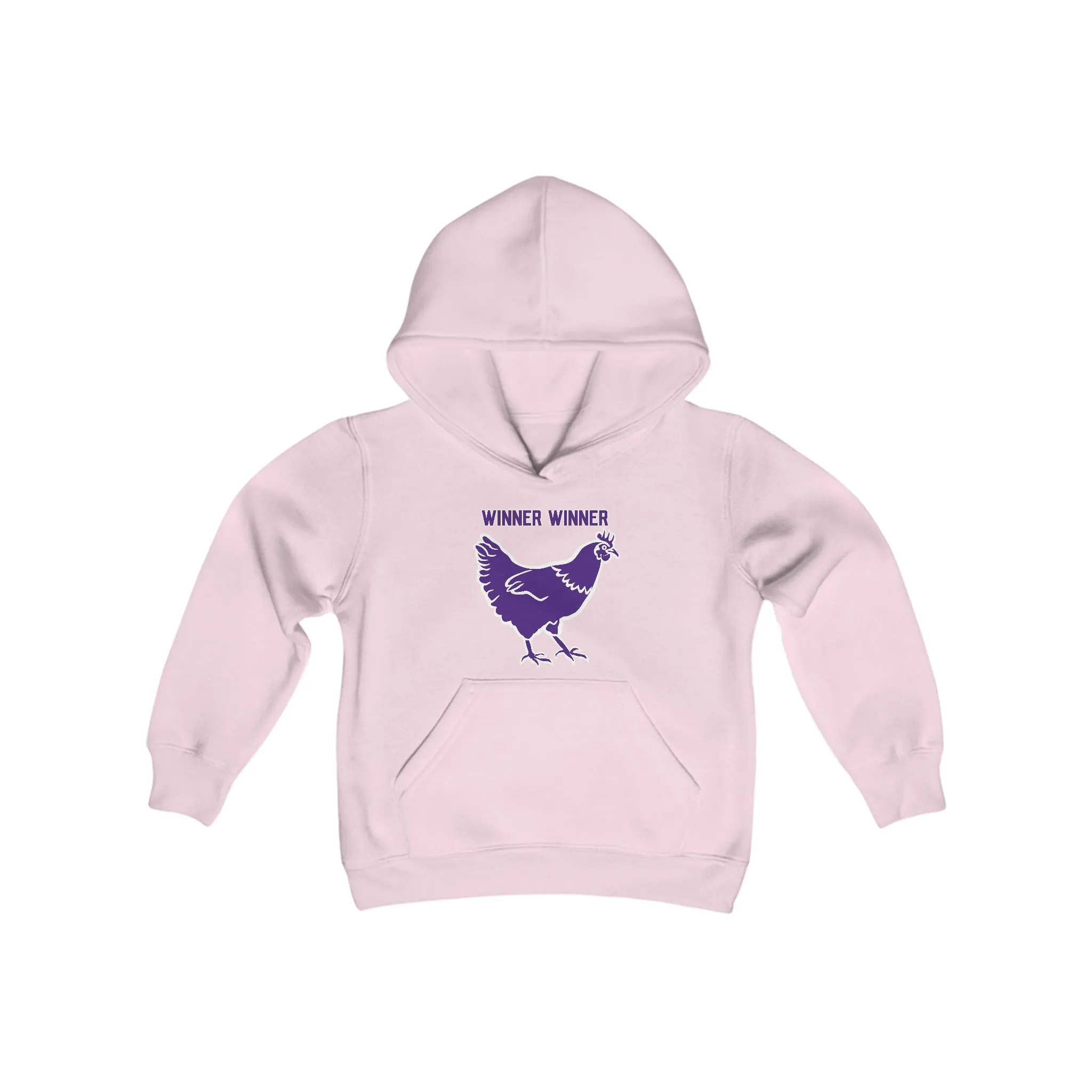 Youth Heavy Blend Hoodie - Winner Winner Chicken Dinner