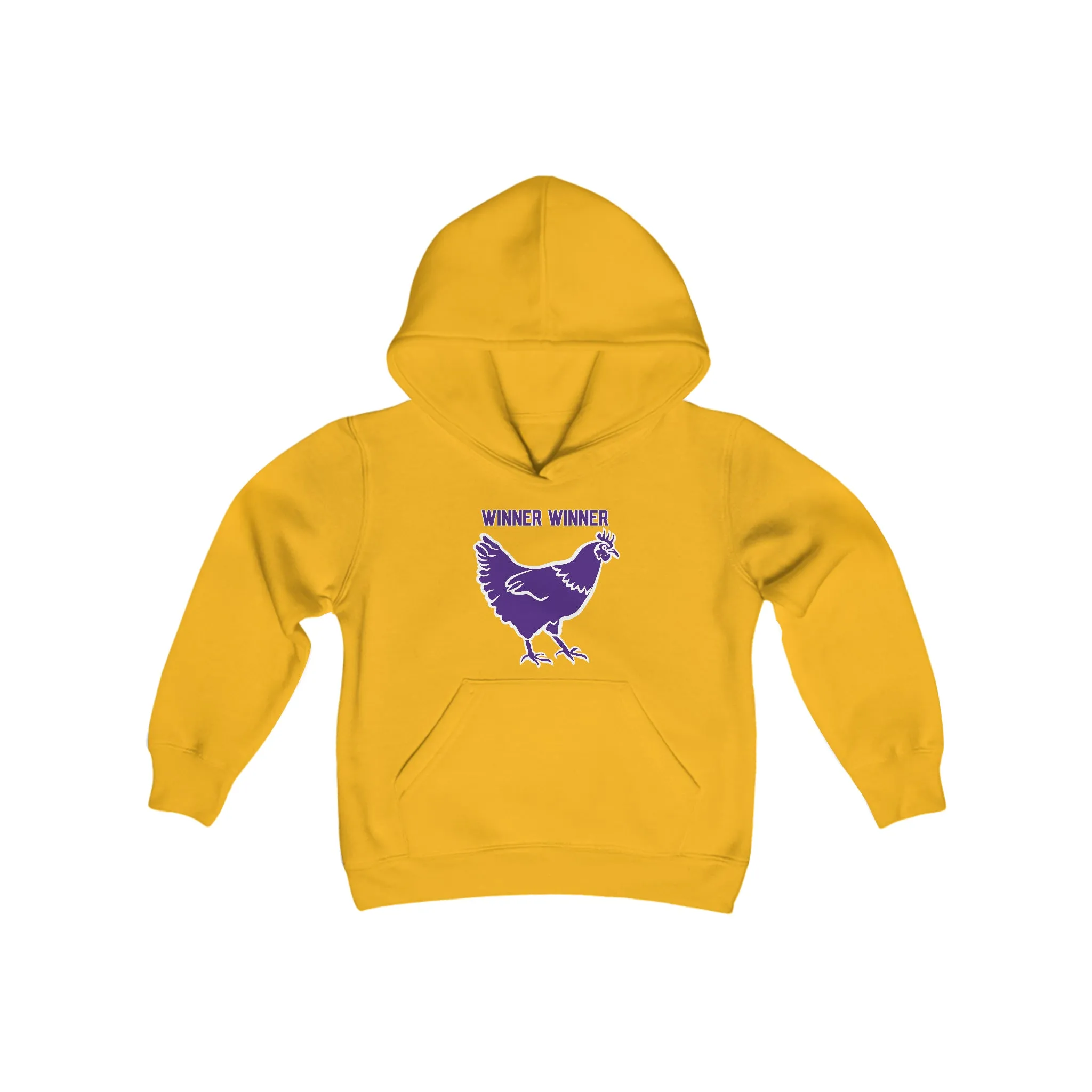 Youth Heavy Blend Hoodie - Winner Winner Chicken Dinner