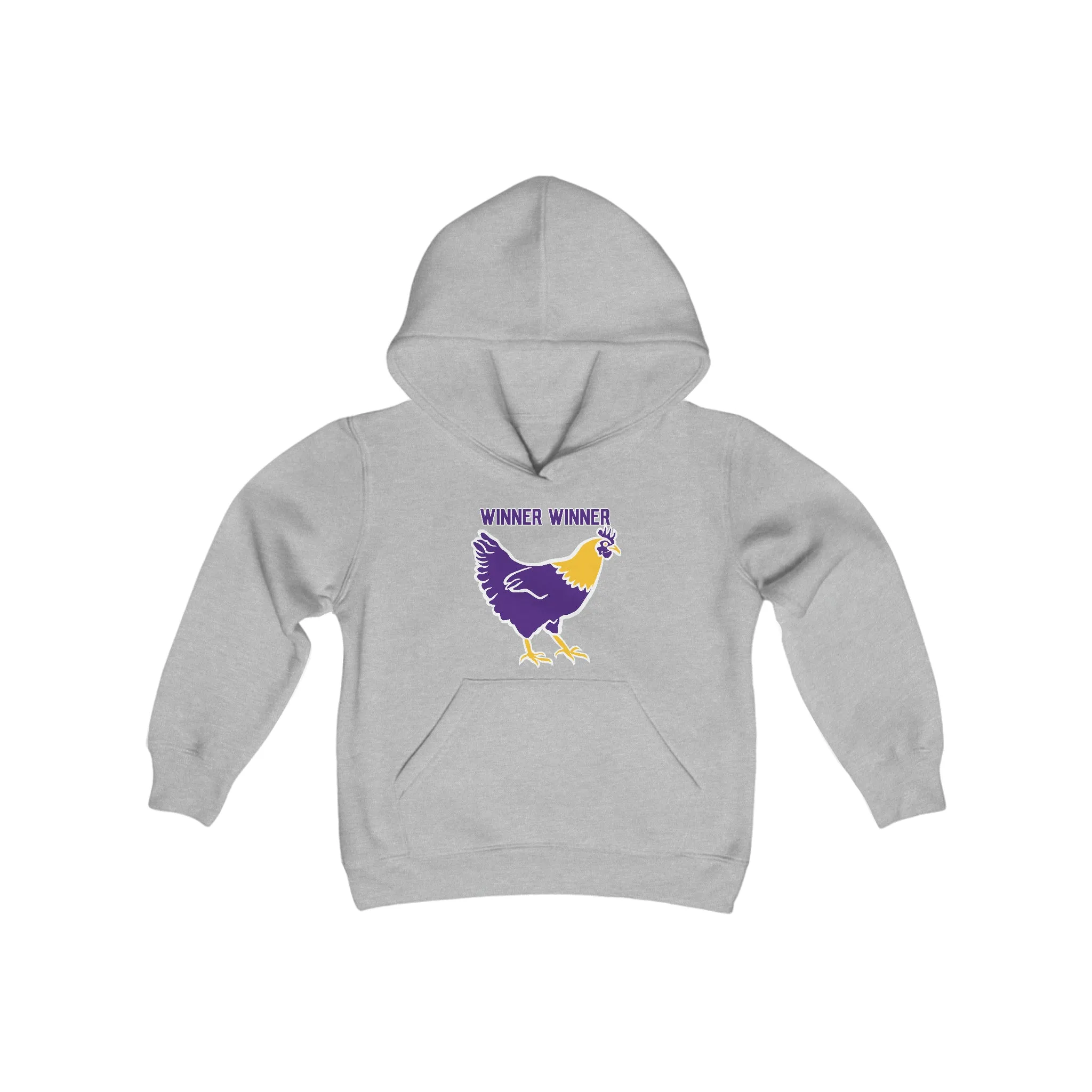 Youth Heavy Blend Hoodie - Winner Winner Chicken Dinner