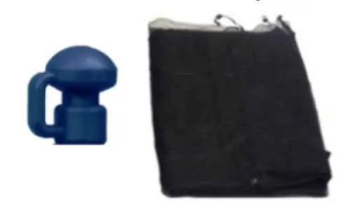10-Foot Skywalker Trampoline Enclosure Kit: 4-Pole Net + Pole Caps 1
