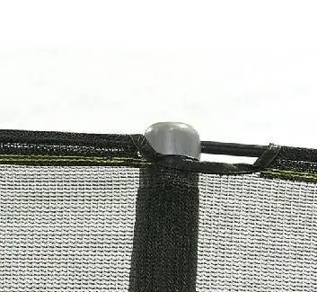 10Ft Enclosure Netting For 5-Pole Systems – Compatible With 5.5" Springs, Jk Logo 1