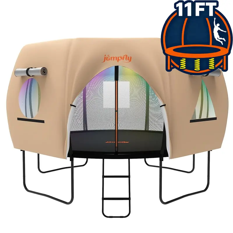 11-Foot Trampoline Canopy Tent – Lightweight & Adaptable 1