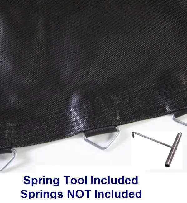 12-Foot Jumping Mat With 60 V-Rings — 5.5-Inch Spring Compatible + Free Tool 1