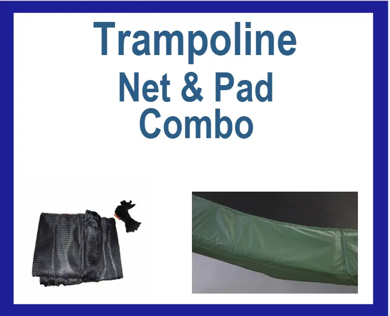 12-Foot Orbounder Trampoline Safety Kit – 4-Pole Top-Ring Enclosure With 5.5-Inch Springs (Yjnyjp-Tr-12-4-5.5) 1