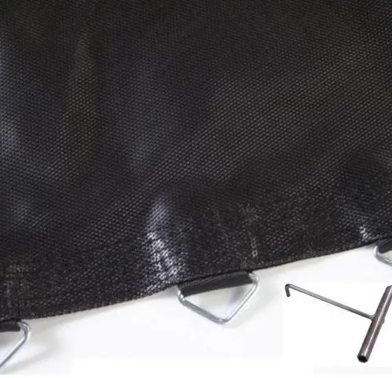 12-Foot Trampoline Jump Mat With 80 V-Rings — Compatible With 5.5-Inch Springs 1