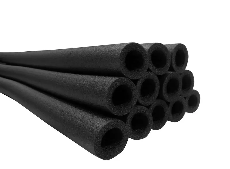12-Pack Black Foam Pole Protectors – 44-Inch Length, 1.5-Inch Diameter Fit 1