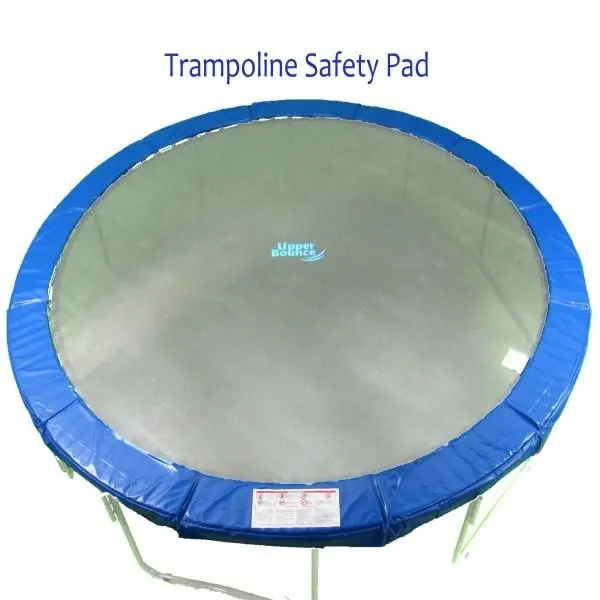14-Foot By 10-Inch Blue Super Spring Safety Frame Pad – Upper Bounce® 1