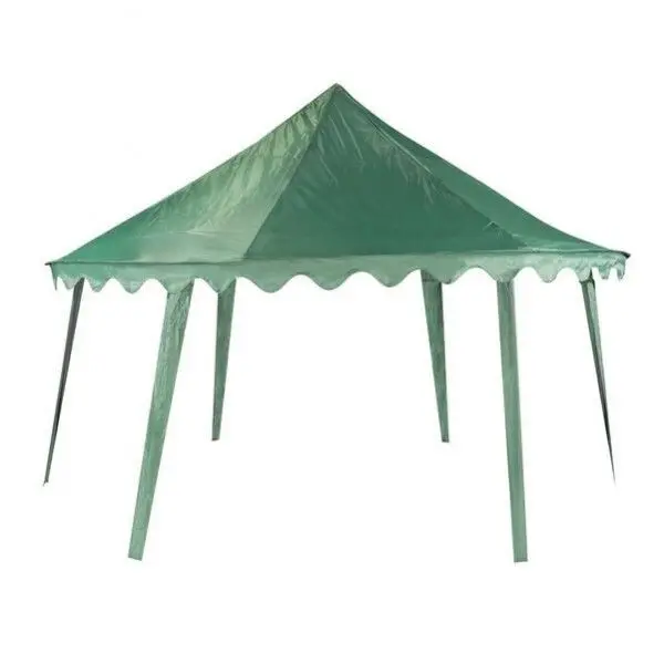 15 Ft Universal Solid Green Trampoline Cover – Weather-Resistant Protection 1