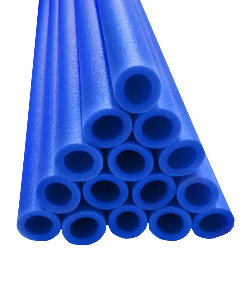 16-Pack Blue Foam Pole Sleeves – 44-Inch Length, Fits 1.75-Inch Diameter Poles 1
