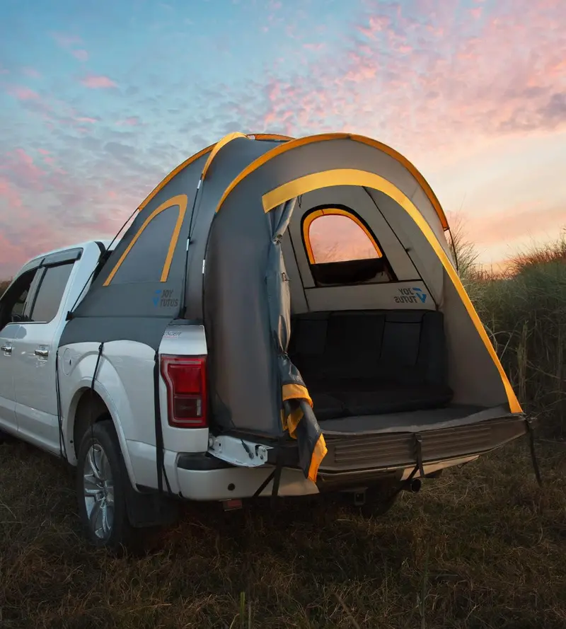 2-Person Pickup Truck Bed Tent 2.0 – Pu2000Mm Waterproof Dual-Layer Design 1